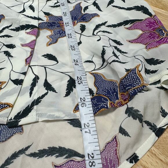 Isabel Marant Etoile NWT Catchell Shirt Floral Long Sleeve Size 36 (US 4) Flowy - Picture 10 of 10